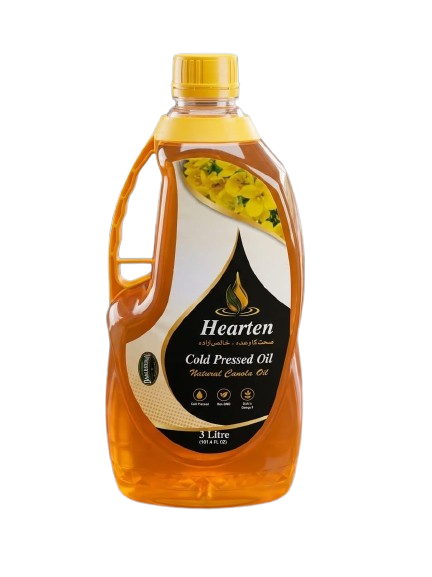 Darakhshan Hearten Pure Cold Pressed Natural Canola Oil (3 Litres)